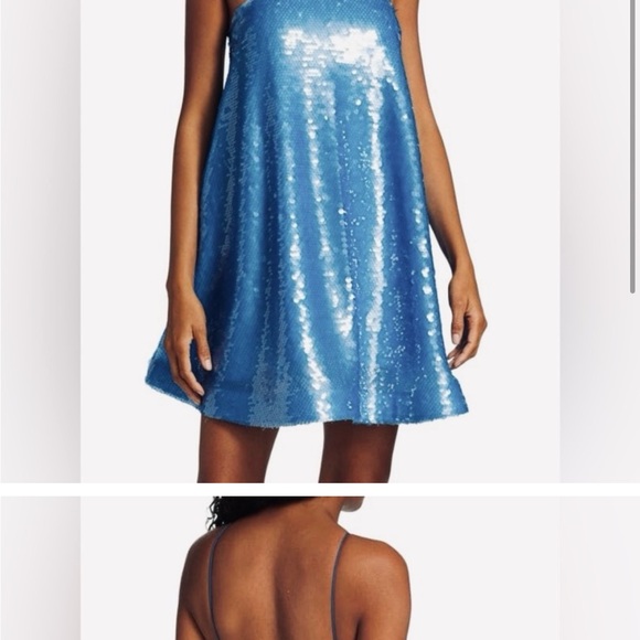 Alexis Shana Blue sequin Dress - Picture 5 of 5